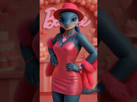 BRAINROT DANCING 💗Barbie Party #tungtungtungsahur #ballerinacappuccina #tralalerotralala #mateo