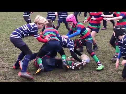 U12 Celtics - Rugby offloading masterclass