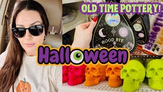 HALLOWEEN 2025 🎃 OLD TIME POTTERY! spooky shopping in Knoxville, Tennessee 👻 #shopwithme