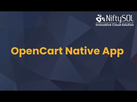 Native Opencart App for Mobile Video
