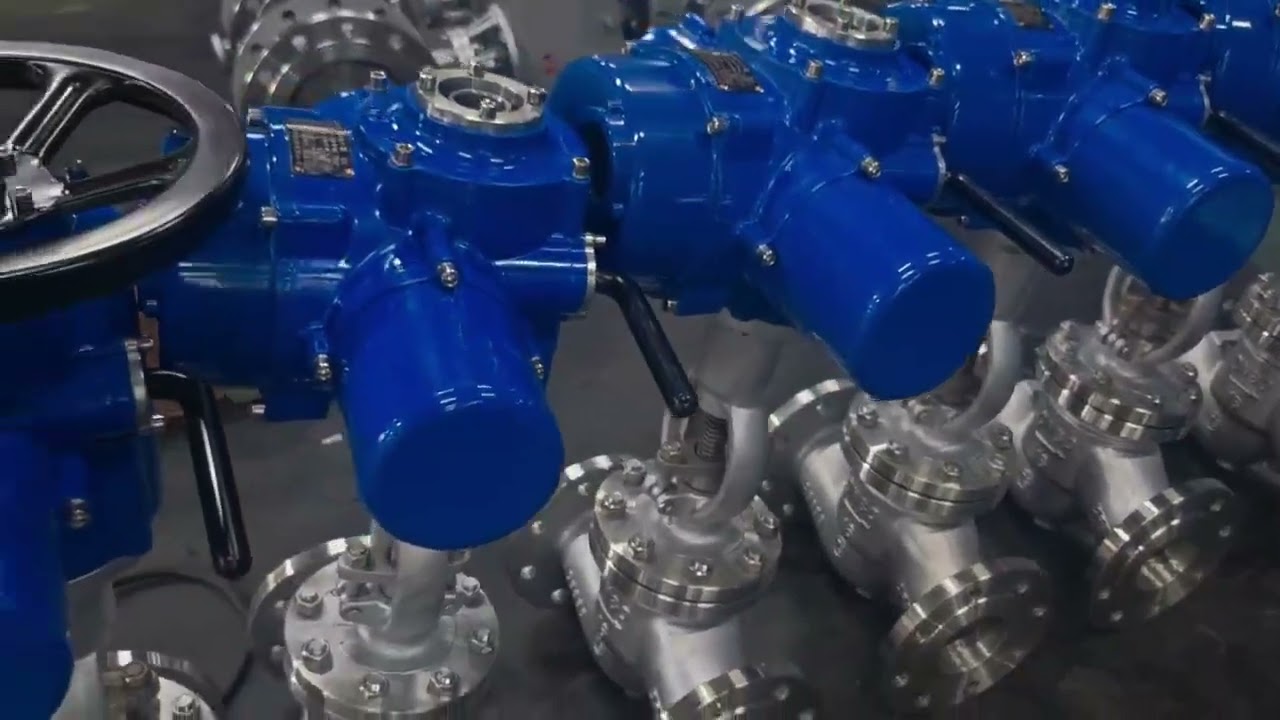 Globe valve with controller