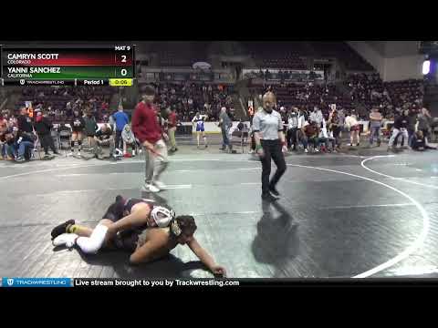 138 Lbs Champ. Round 1 - Yanni Sanchez, California Vs Camryn Scott, Colorado 490a