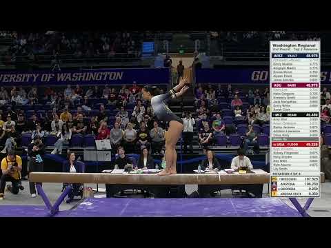 Helen Hu Perfect 10.0 Beam Missouri @ Seattle Regional Semifinals 4-4-25