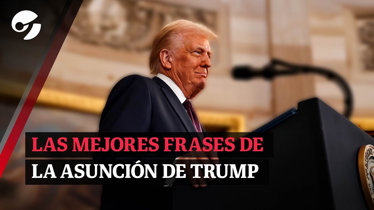 ASUMIÓ DONALD TRUMP: LAS MEJORES FRASES DE SU DISCURSO