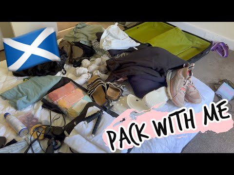 PACK WITH ME FOR SCOTLAND 🏴󠁧󠁢󠁳󠁣󠁴󠁿🧳 | KATHRYN ELIZABETH
