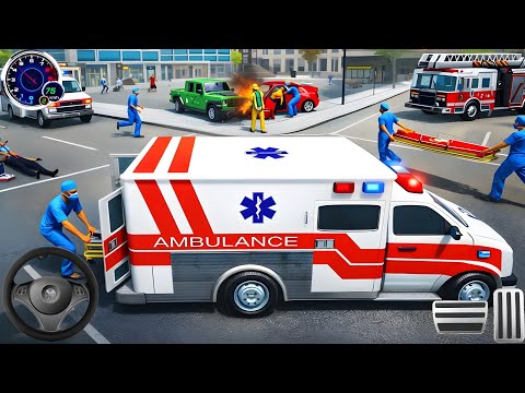 New Ambulance City Rescue Simulator - US Emergency Ambulance Driving 3D : Android Gameplay 