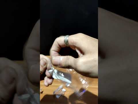 UNBOXING Anting Tusuk Titanium Zircon Berlian Imitasi Bentuk Tulang #shorts