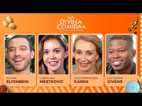 La Divina Comida - Julián Elfenbein, Karen Doggenweiler, Carolina Mestrovic y Givens Laguerre