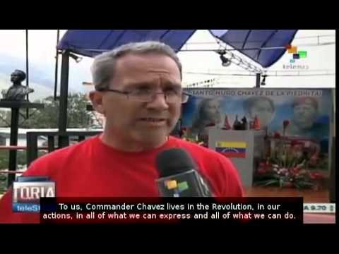 Venezuelans and visitors from abroad remember Hugo Chávez's legacy