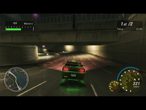 NFS Underground 2 Part 36 | OUTRUN CHALLENGE + UNIQUE RIMS
