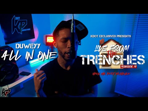 Duweyy - All In One Live From The Trenches Mic Peformance (Muskegon Heights)