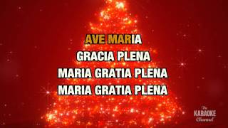 Ave Maria in the Style of &quot;Céline Dion&quot; with lyrics (no lead vocal)