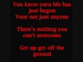 Lyrics for Get up by Trapt