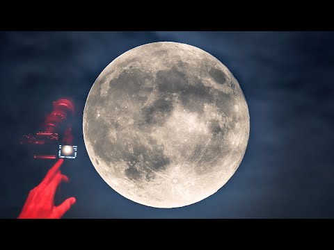 SUPERMOON Photographing the Moon 📸