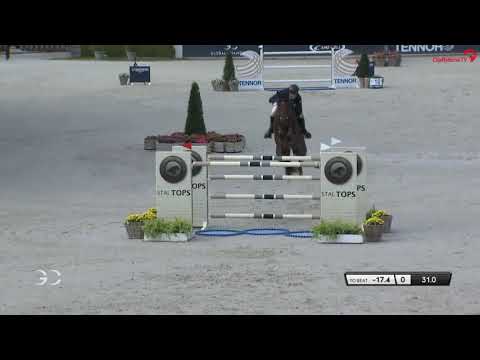 Max Kühner mit ELECTRIC BLUE P - CSI5* Global Champions Tour Grand Prix of Valkenswaard