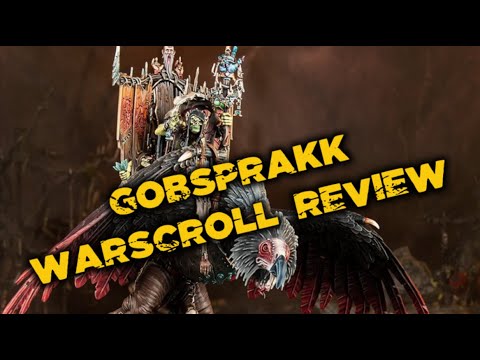 Gobsprakk Kruleboyz Warscroll Warhammer Age of Sigmar