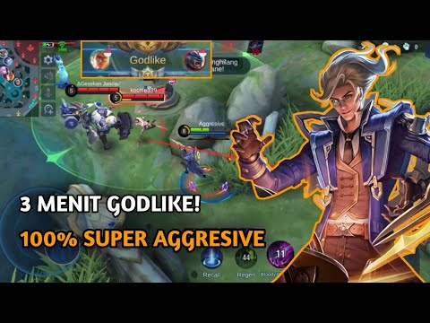 3 MENIT GODLIKE! NATAN AGGRESIVE : YOU CAN'T STOP ME BRO - BUILD TOP 1 GLOBAL NATAN | MLBB
