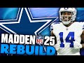 George Pickens Dallas Cowboys Rebuild Madden 25 Franchise