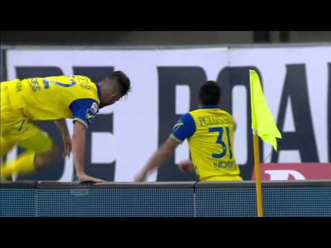 Il gol di Pellissier - Chievo-Carpi-1-0 - Giornata 32 - Serie A TIM 2015/16