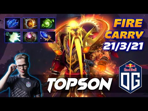 Topson Ember Spirit [21/3/21] Super Fire Carry - Dota 2 Pro Gameplay [Watch & Learn]