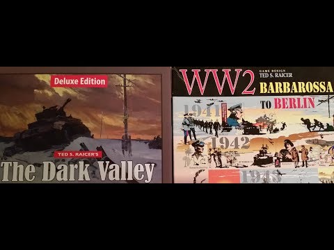 Barbarossa to Berlin - Review of Components included in Dark Valley Deluxe by GMT Games