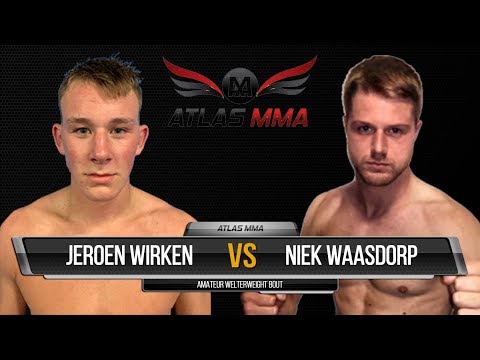 ATLAS MMA 6: Fight 13 - Jeroen Wirken vs Niek Waasdorp