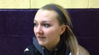 Katie Shoultz on Muscatines 55-35 win over Clinton