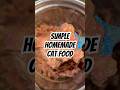 Homemade cat food with only 3 simple ingredients🩷