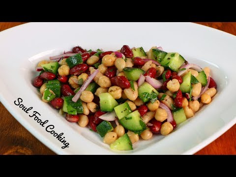 Three Bean Salad Recipe | How to Make Three Bean Salad