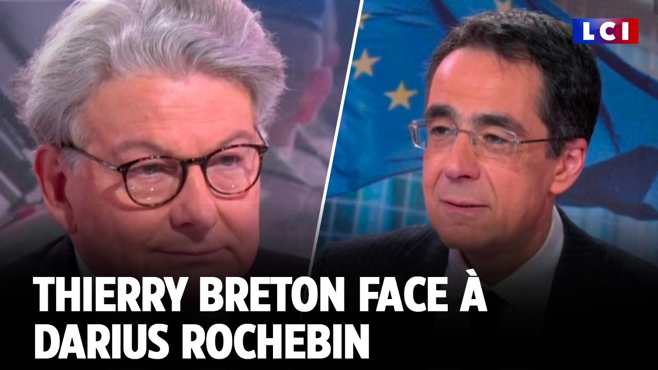 Thierry Breton face à Darius Rochebin｜LCI
