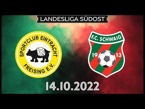 SE Freising vs. FC Schwaig 14.10.2022 Landesliga Südost 22/23