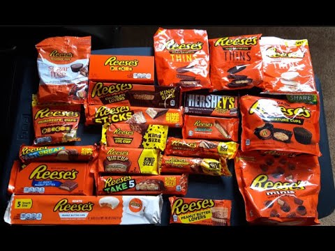 Ranking Every Reeses Peanut Butter Cup Product! Reviewing Every Reeses Product! Every Reeses Ever