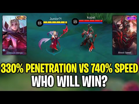 CECILION VS MOSKOV - PENETRATION VS ATTACK SPEED - MOBILE LEGENDS
