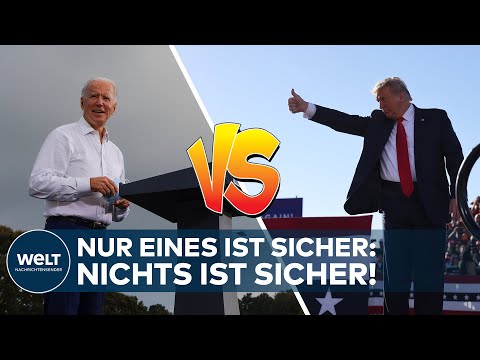 US-WAHL 2020: BIDEN lieget in Umfragen fünf Tage vor Wahl klar vorne