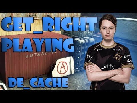 NiP GeT_RiGhT playing Cache with teammates CS:GO