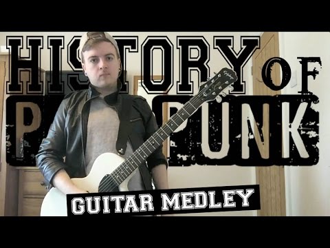 History Of Pop Punk In 5 Minutes - Guitar Medley