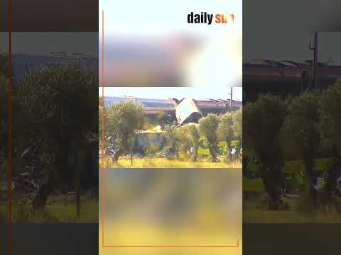 Two high-speed trains collide in Spain | Daily Sun