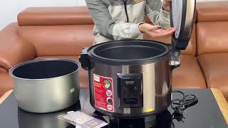 Nồi cơm công nghiệp loại to dung tích 6L BENNIX BN-060RC #bennix #noicomcongnghiep #noicomto
