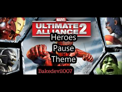 Heroes Pause Theme Marvel Ultimate Alliance 2 Music Extended