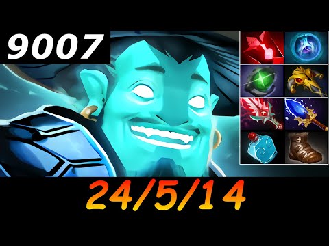 Dota 2 Storm Spirit 9007 MMR 24/5/14 (Kills/Deaths/Assists) Ranked Full Gameplay