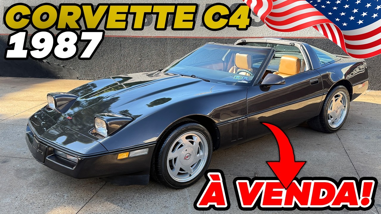 CORVETTE C4 1987 * À VENDA *