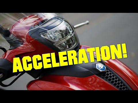 2021 PIAGGIO BEVERLY 400 -  ACCELERATION ENTERING HIGHWAY