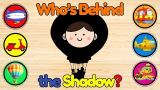Who I Am ? Guess the Vehicle | Fun Transport Puzzle for Kids
