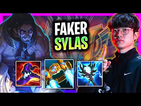 FAKER IS INSANE WITH SYLAS! | T1 Faker Plays Sylas Mid vs Twisted Fate!  Season 2024