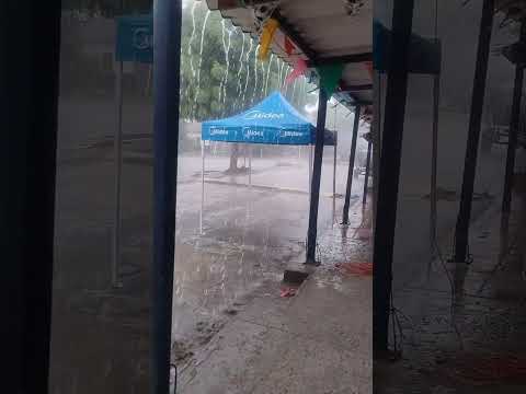Fuertes lluvias en Campo de La Cruz Atlántico. Julio 20 de 2026 2:25 pm