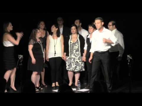 Emtsa HaLaila Bakfar (Harel Moyal) - Makela Jewish A Cappella - 2014 Friends and Family Concert