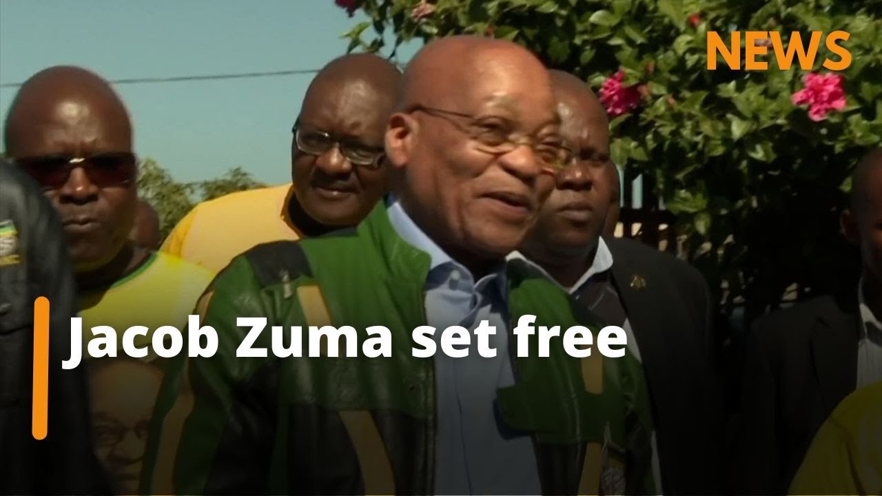 South Africa's Jacob Zuma set free after prison term ends