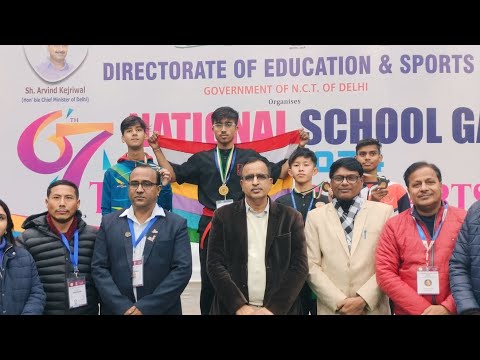 67th National School Game 2023-24 Thang Ta Martial Arts |at Thyaraj Stadium Delhi @pmeiteilife1476