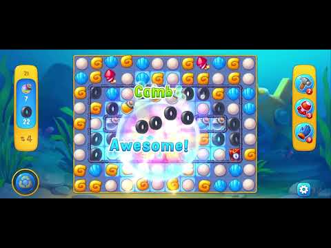 @Fishdom Shipwrecked Level 21