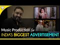 Music Making For Indias Biggest Advertisement | Kalyan Jewellers | Amitabh Bachchan | Katrina Kaif